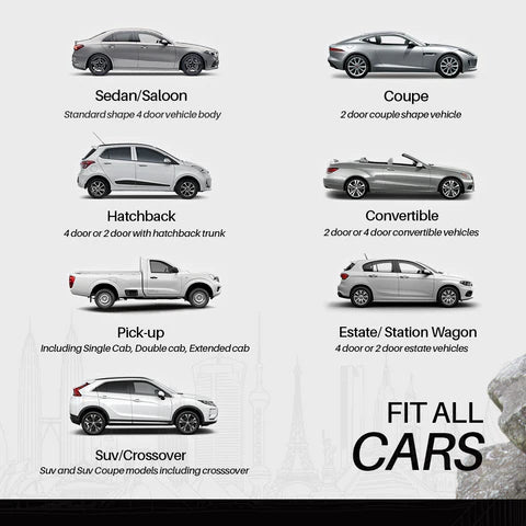 Apex Custom Fit Dashboard Mat Cover For Sedan, Hatchback, , MPV, Truck, SUV etc.