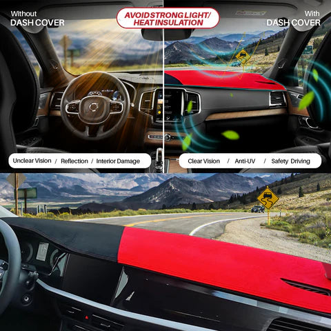 Apex Custom Fit Dashboard Mat Cover For Sedan, Hatchback, , MPV, Truck, SUV etc.